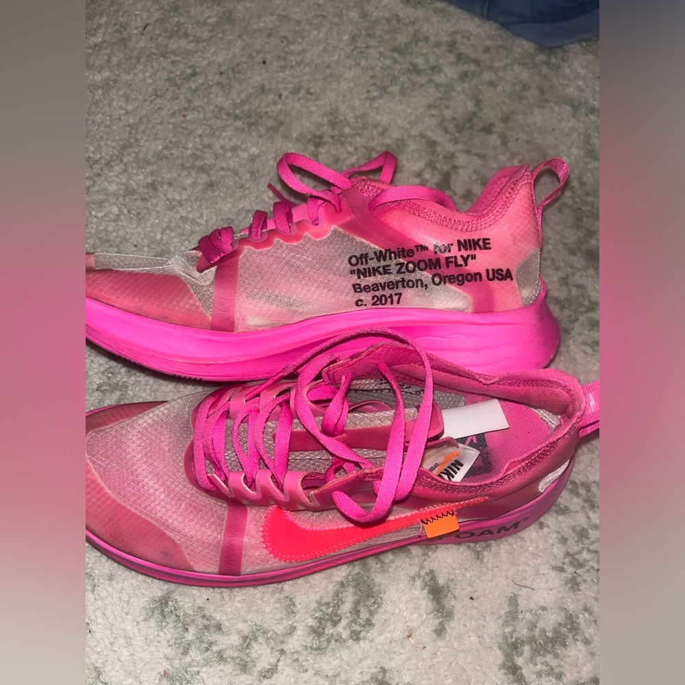Off white x Nike running shoes